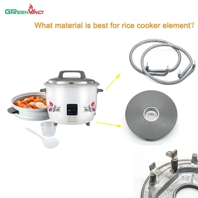 Bahan apa sing paling apik kanggo unsur cooker beras